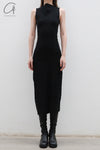 marc le bihan sleeveless dress 21964 E23 black